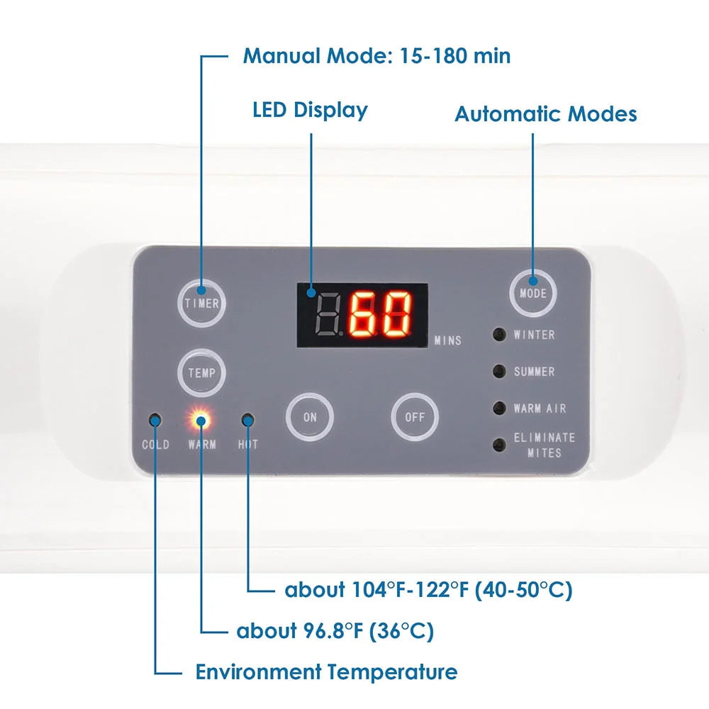 850W Portable Electric Clothes Dryer U32449