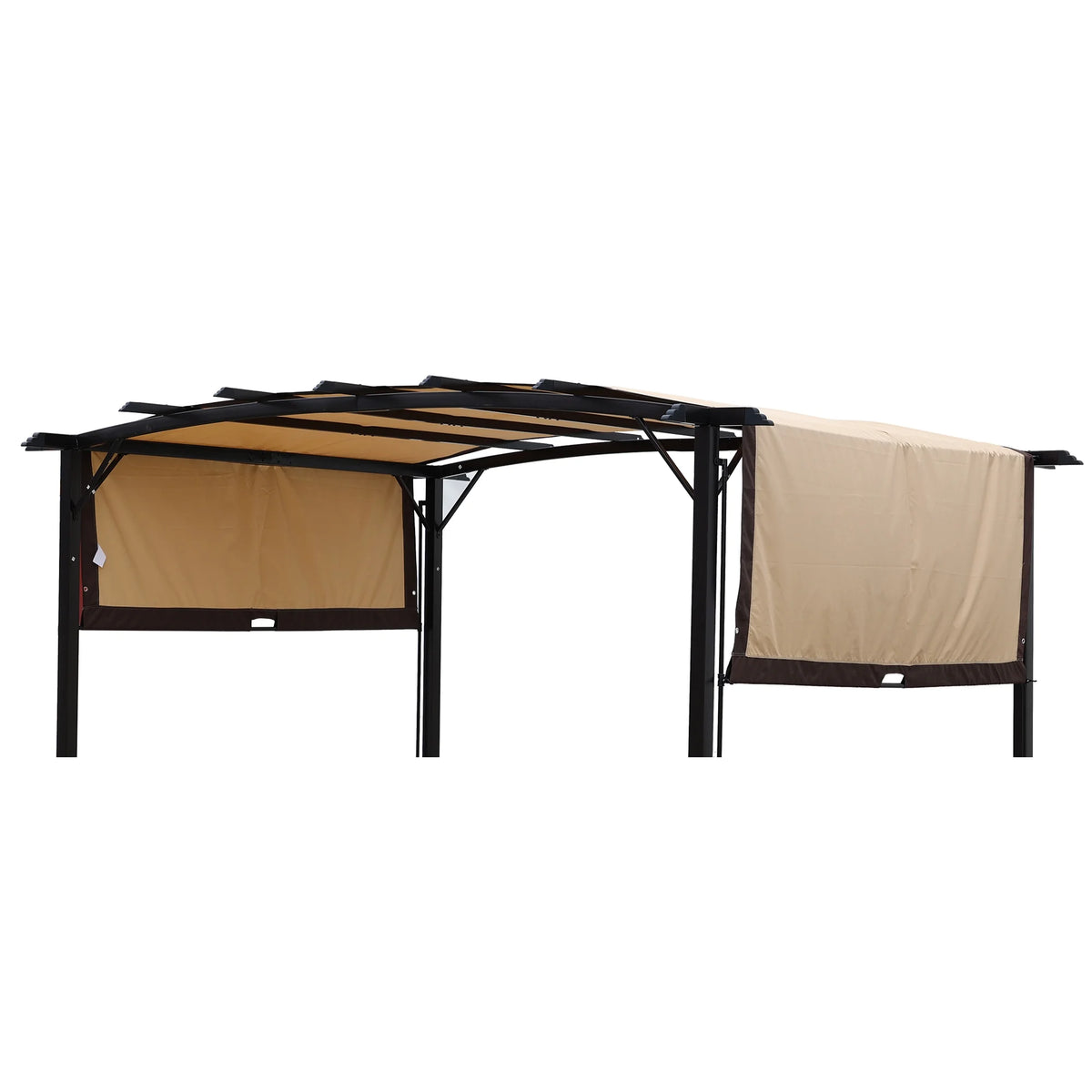 Universal Canopy Cover Replacement for Curved Outdoor Pergola E6750