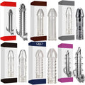 6 Piece Set Crystal Silicone Sheath I94785