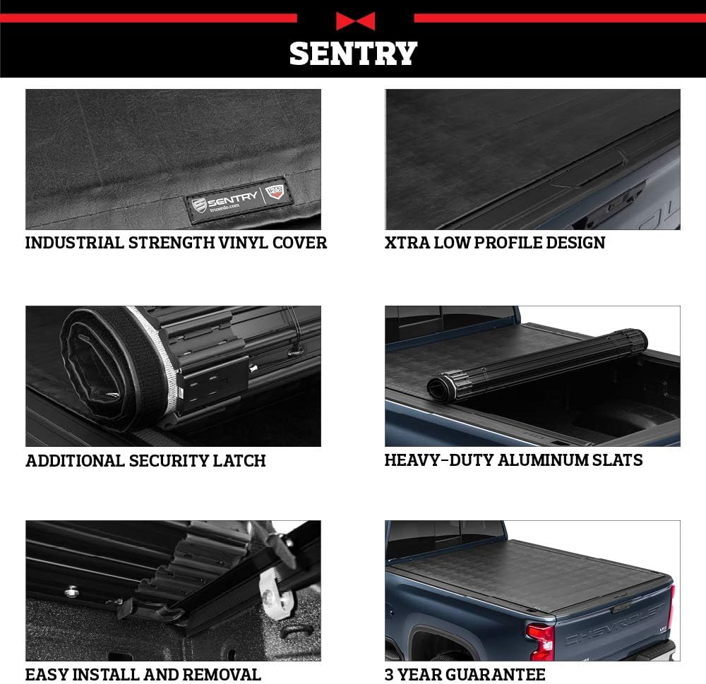 Hard Rolling Truck Bed Tonneau Cover for Toyota Tundra 5' 7" Bed D59408