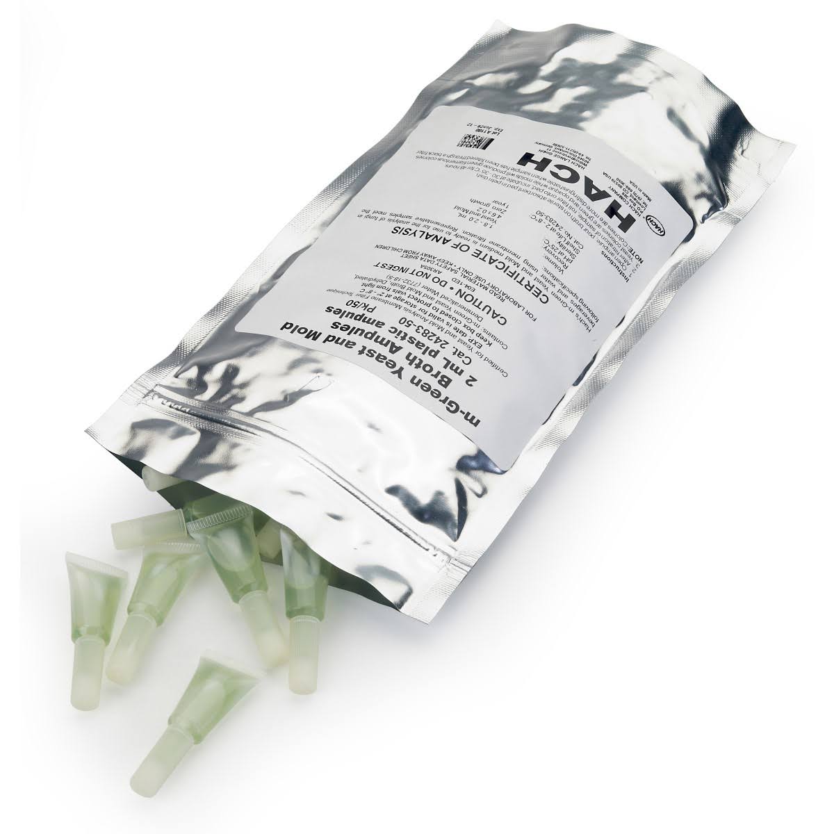 M-Green Yeast & Mold Broth, Plastic Ampules, pk/50 B18493