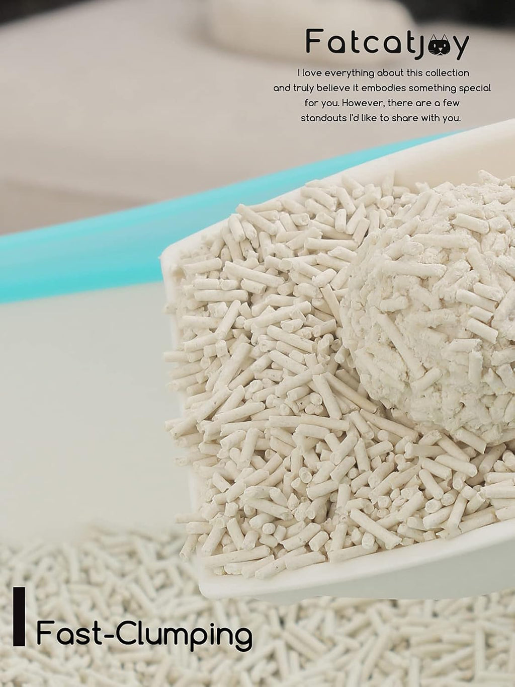 Flushable Clumping Natural Unscented Cat Litter (5.5lb x 3Pack) C99783