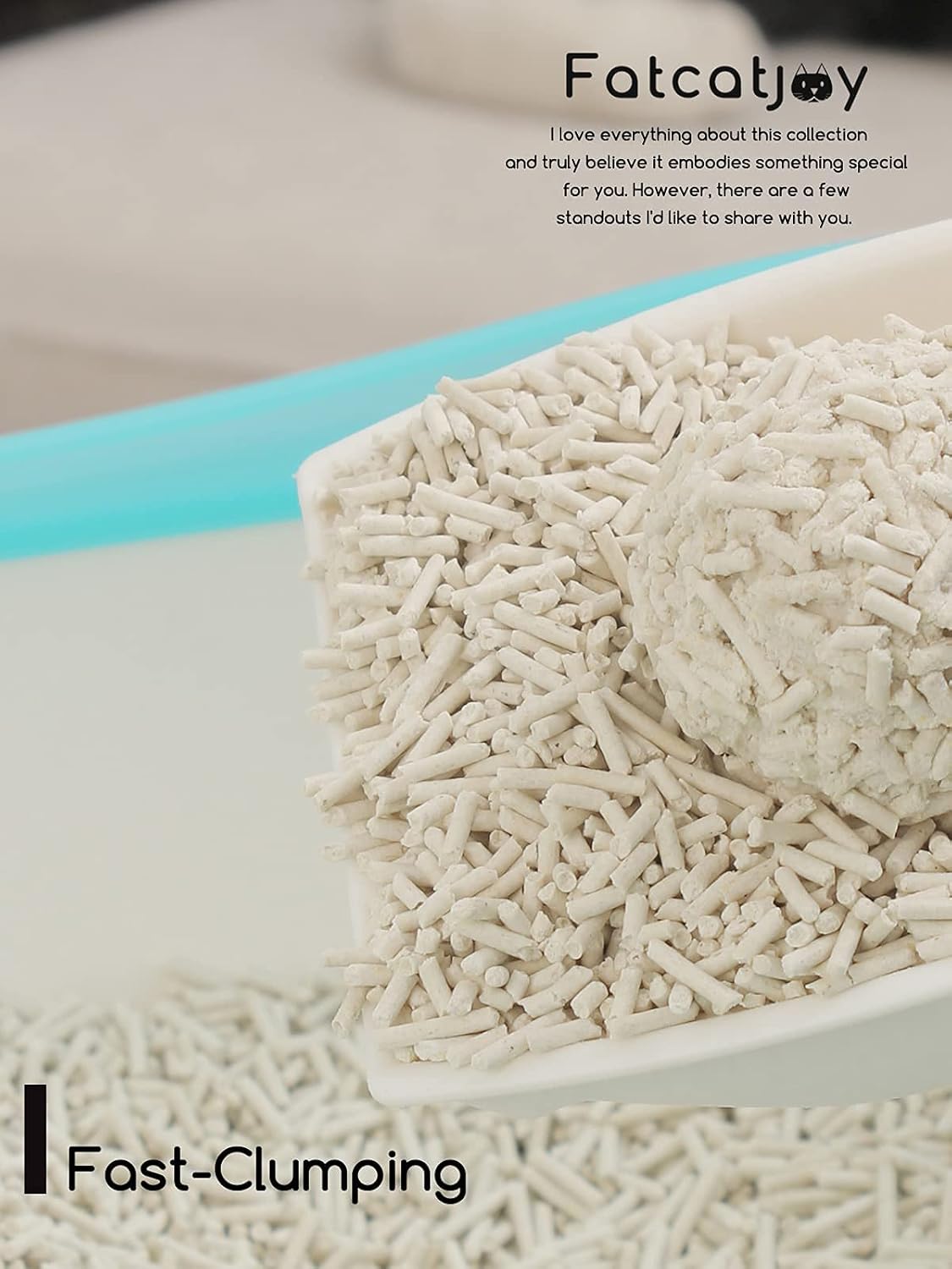 Flushable Clumping Natural Unscented Cat Litter (5.5lb x 3Pack) C99783
