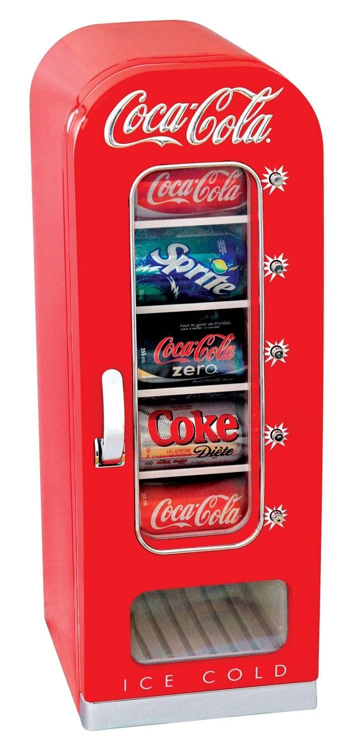 10-Can Retro Vending Fridge L5590