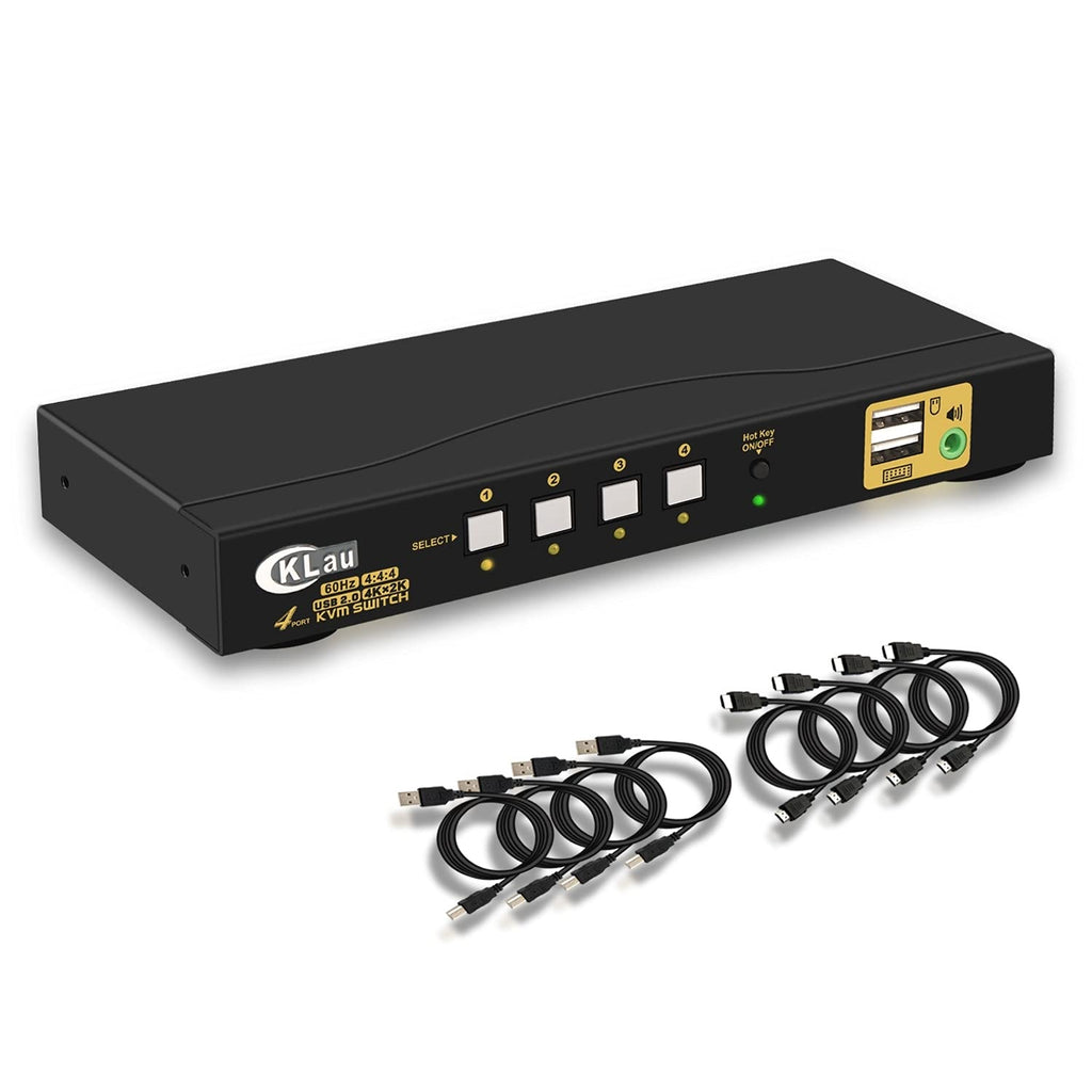 4 Port KVM Switch with Audio A185