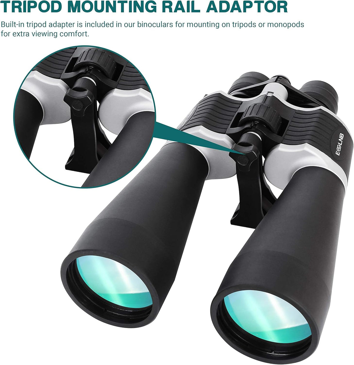 13-39X70 Zoom Binoculars with Tripod Adapter and Case E787543
