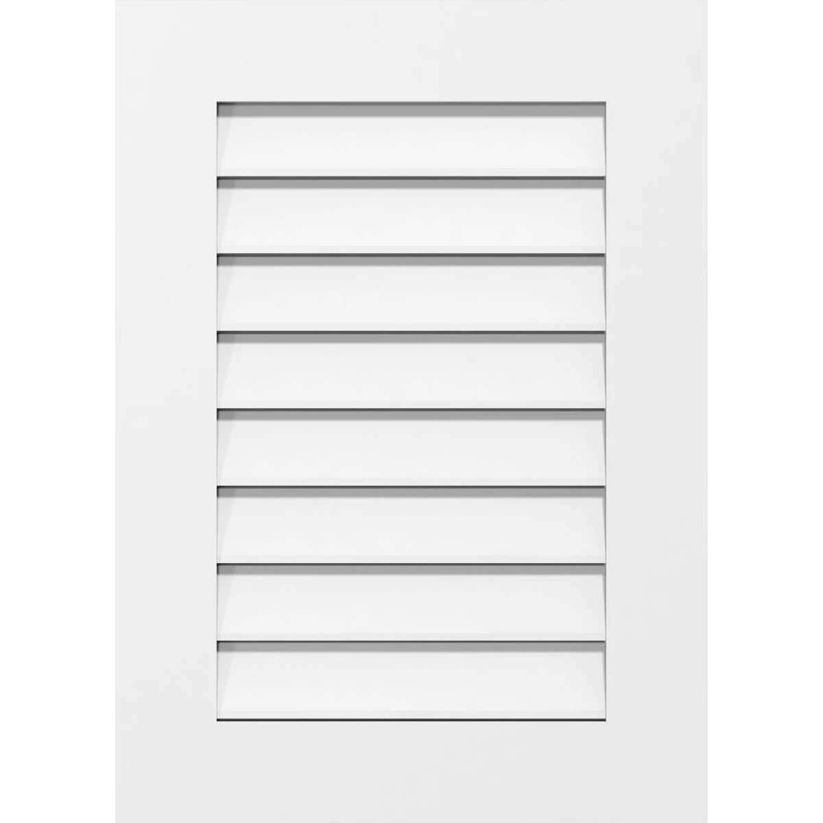 Vertical Surface Mount PVC Gable Vent H294