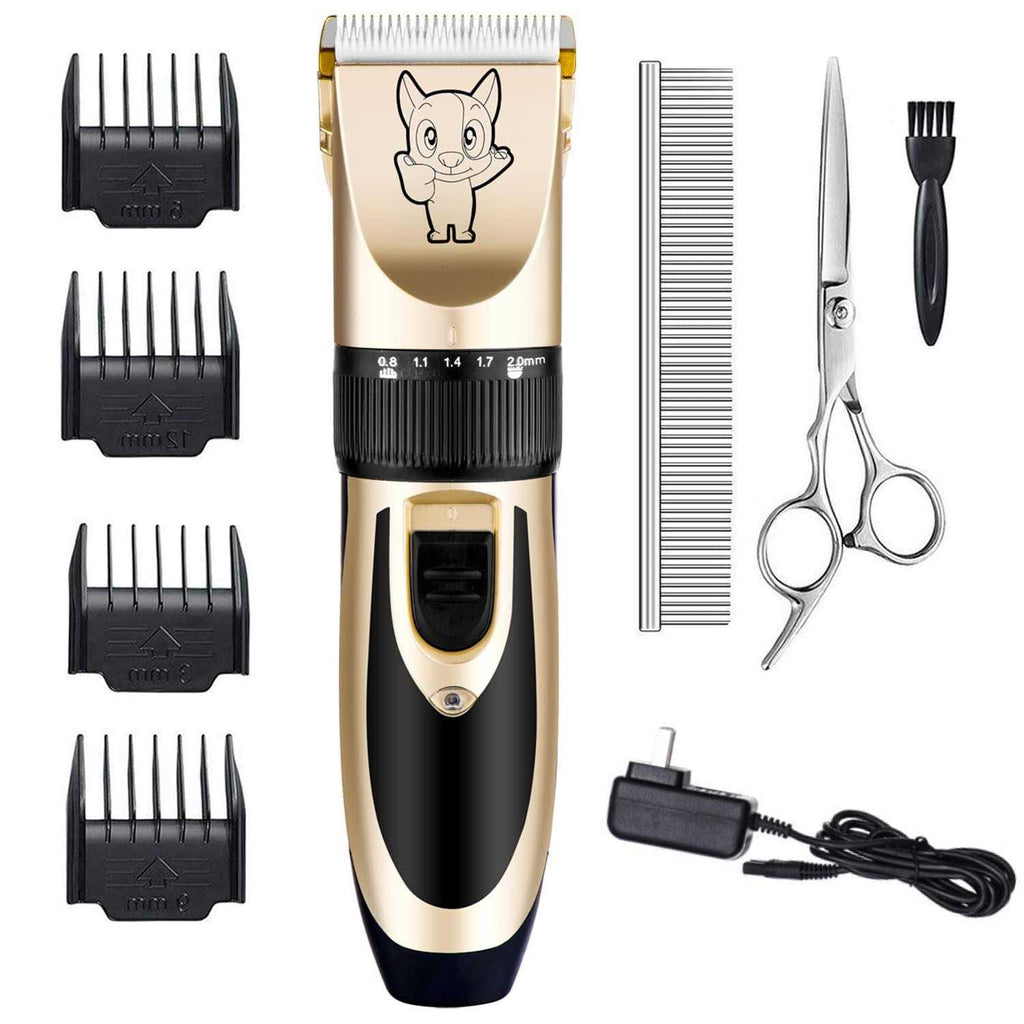 Dog Grooming Clippers Low Noise Rechargeable Cordless P5666
