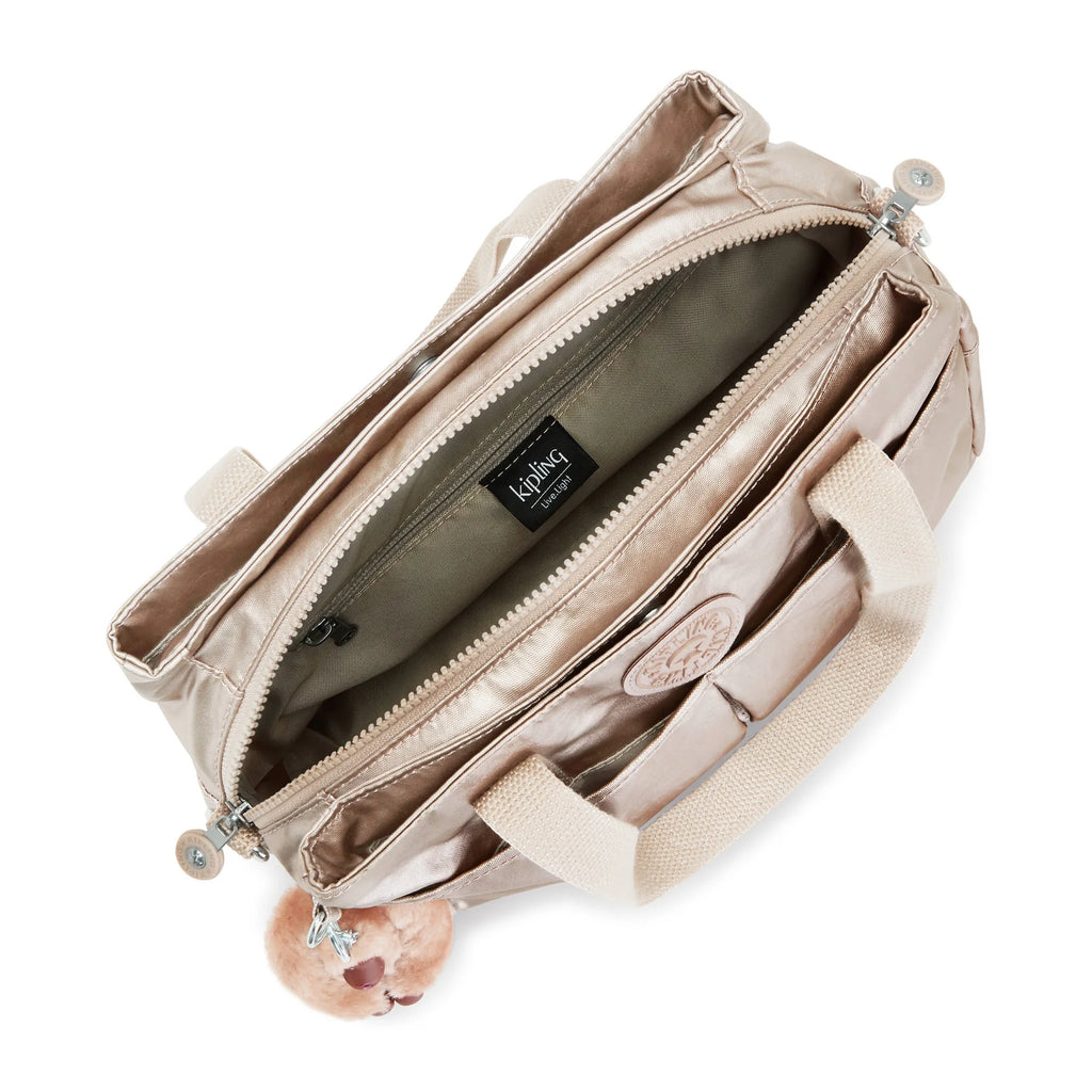 Metallic Shoulder Bag with Adjustable Strap C372