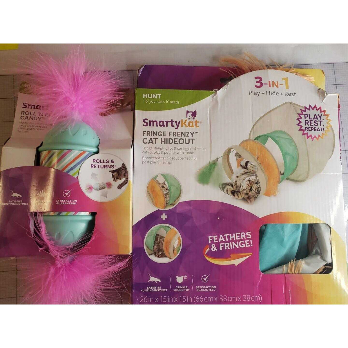 Cat Hideout with Tunnel Cat Toy K787800