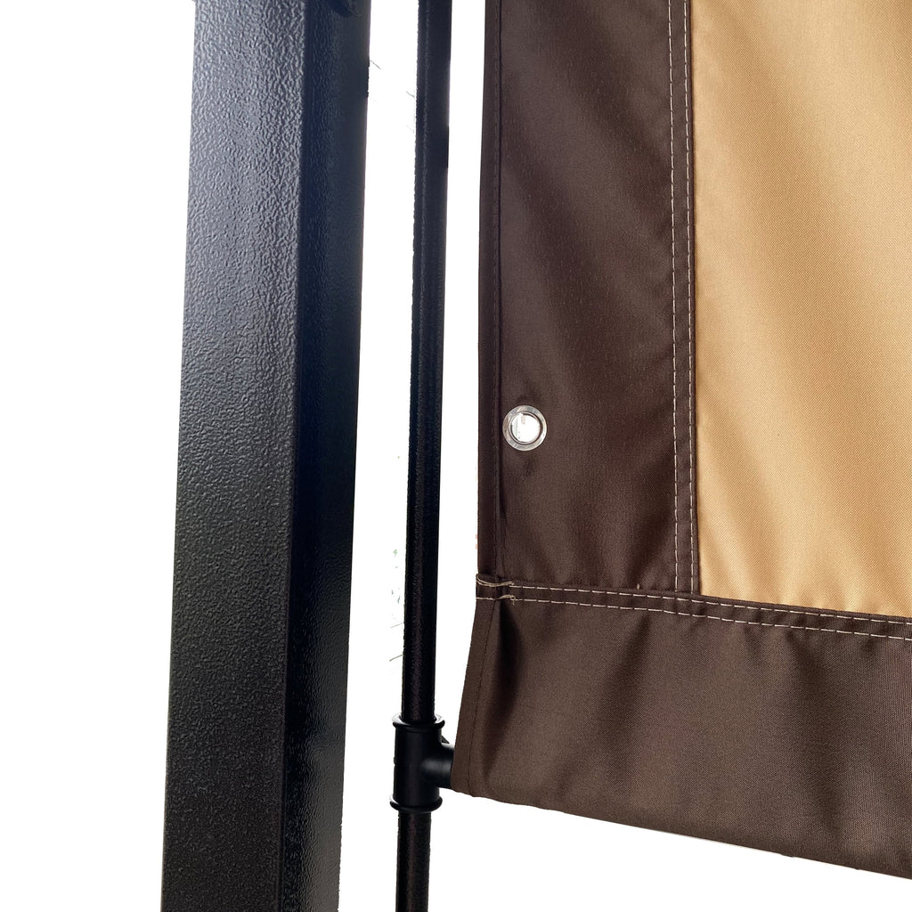 Universal Canopy Cover Replacement for Curved Outdoor Pergola E6750