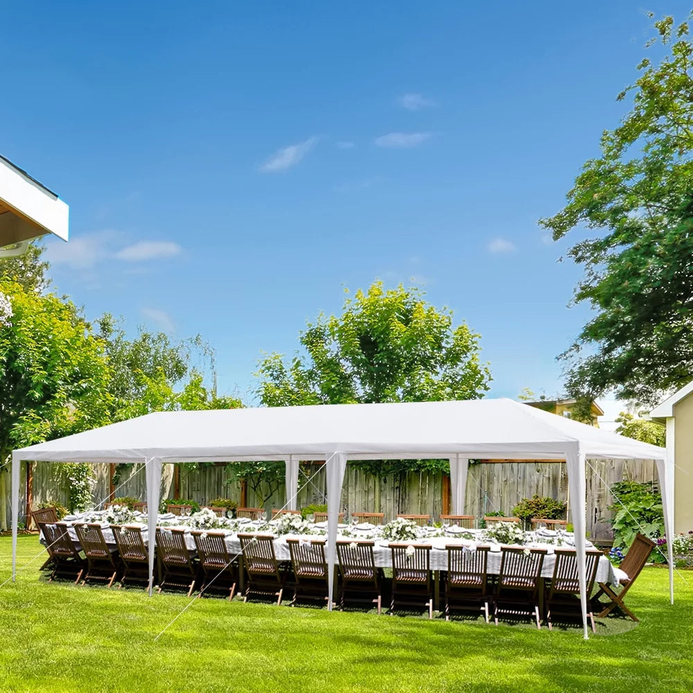 Party Wedding Tent Outdoor Camping Gazebo Canopy with 6 Sidewalls (10' X 20') P95500