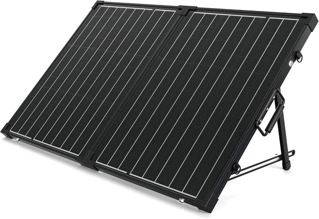 100W Foldable Monocrystalline Solar Panel Suitcase Q522