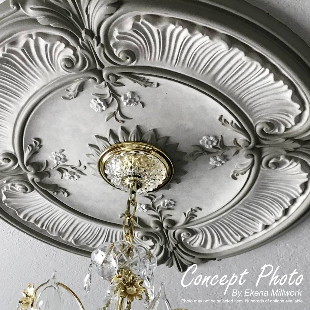 41x22OD x 4x22ID x 2 3/8x22P Ceiling Medallion P997