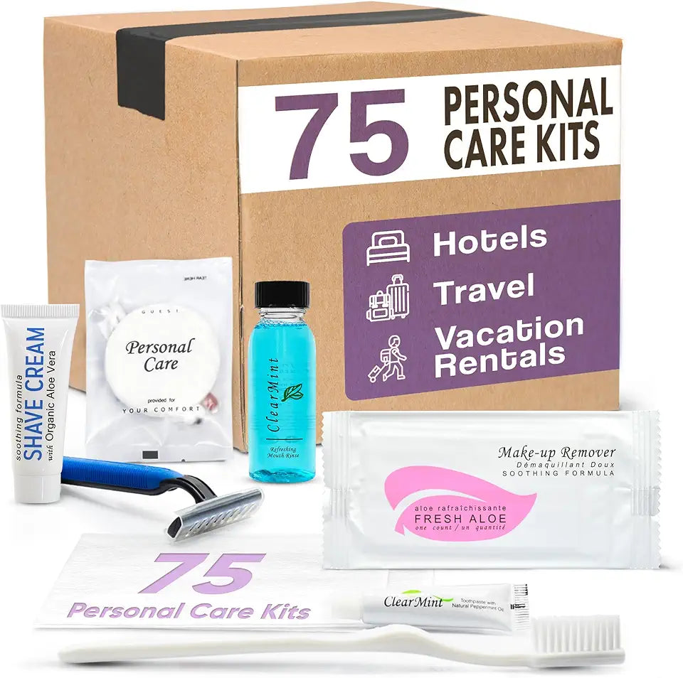 Travel Toiletries Shaving Set 75 Pieces Y1686
