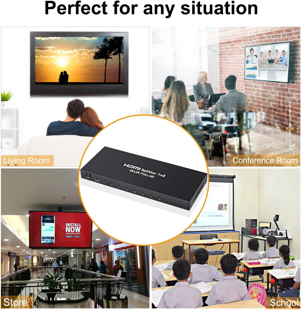 4K 1x8 HDMI Splitter B359606