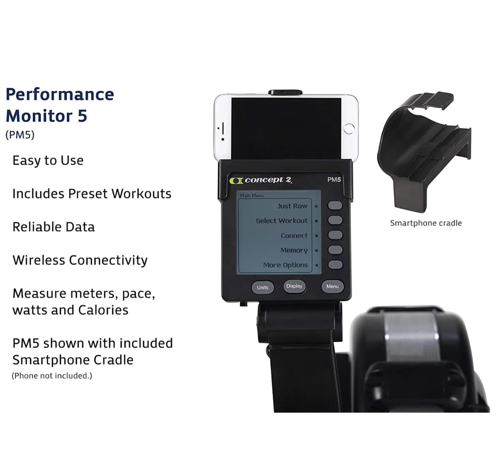 Indoor Rowing Machine with PM5 Performance Monitor W126