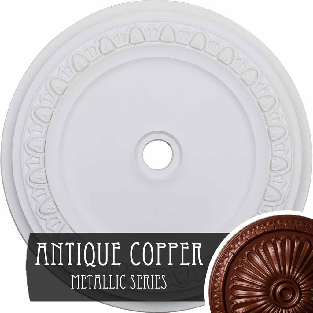 41x22OD x 4x22ID x 2 3/8x22P Ceiling Medallion P997