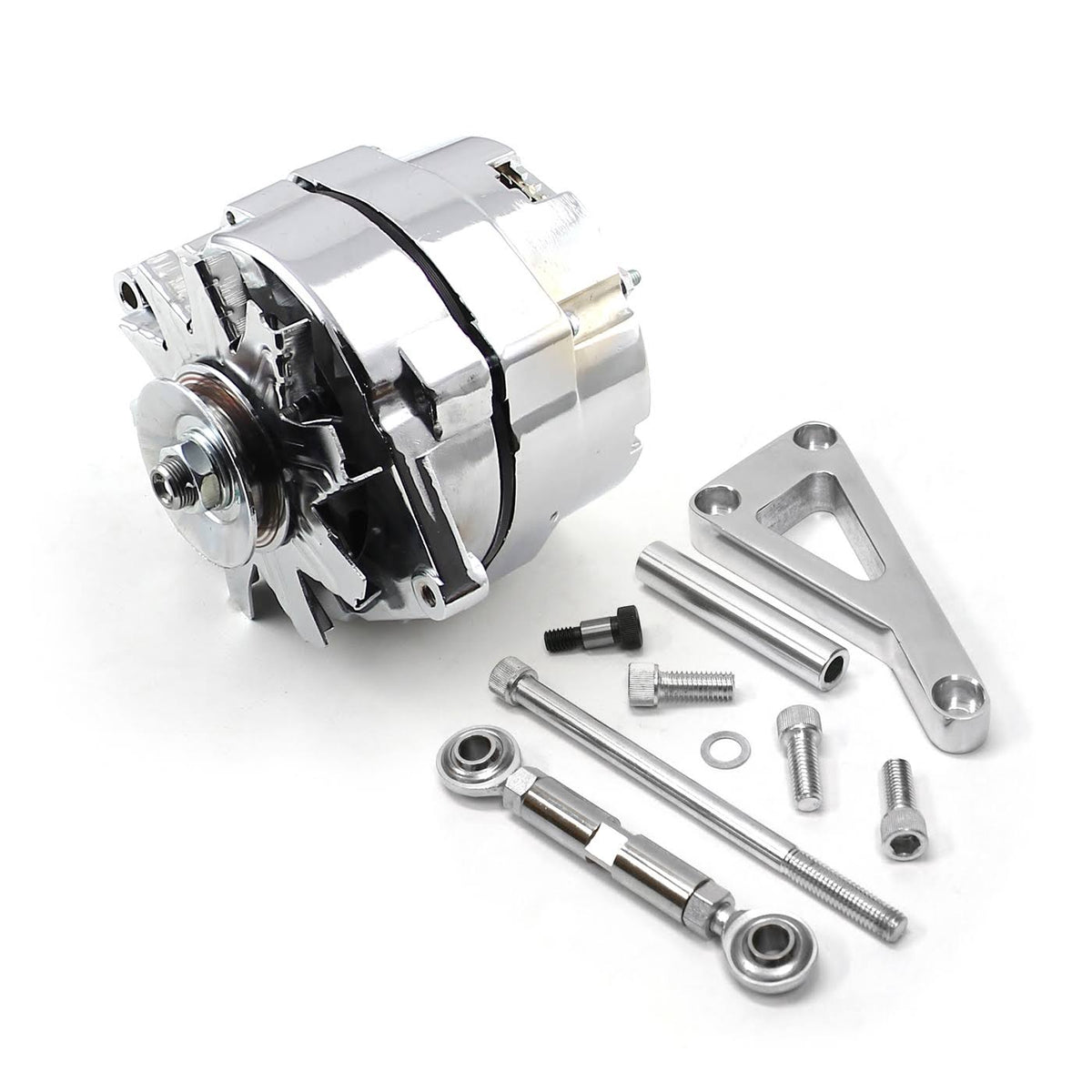 100 Amp 3 Wire Alternator & Aluminum Bracket Kit L93913