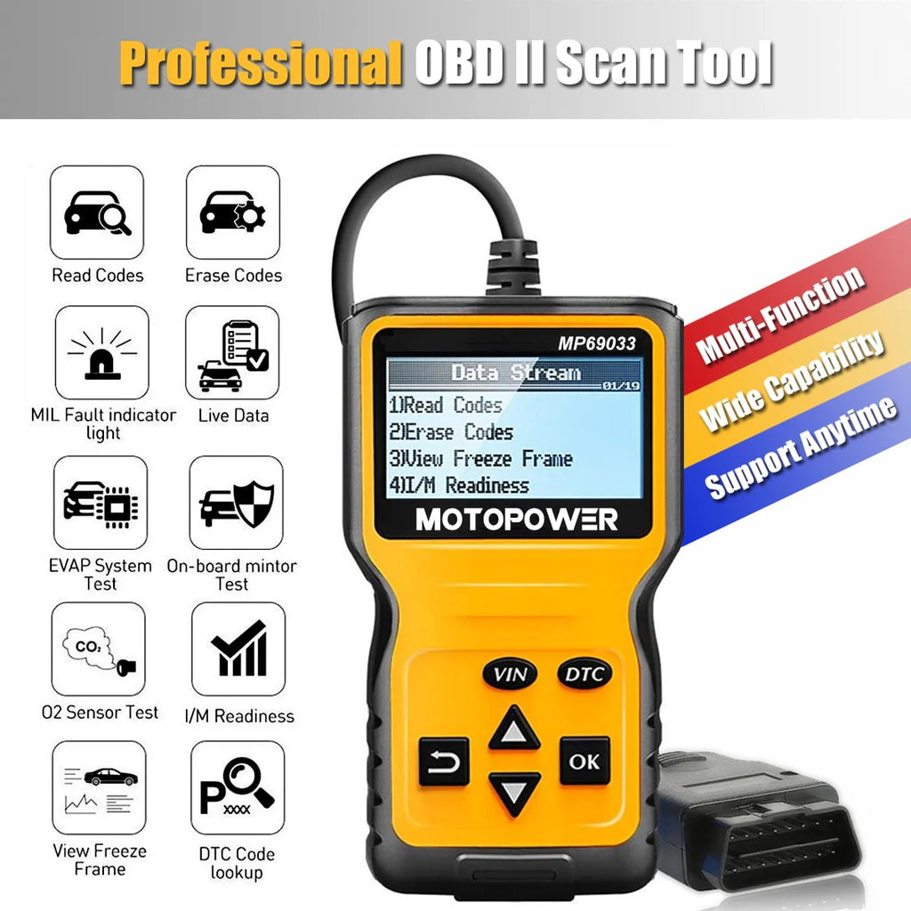 OBD2 Scanner Car Diagnostic Scan Tool I72689