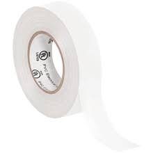White Electrical Tape F18554