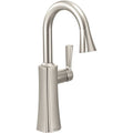 Spot Resist Stainless One-Handle Pulldown Bar Faucet A557632