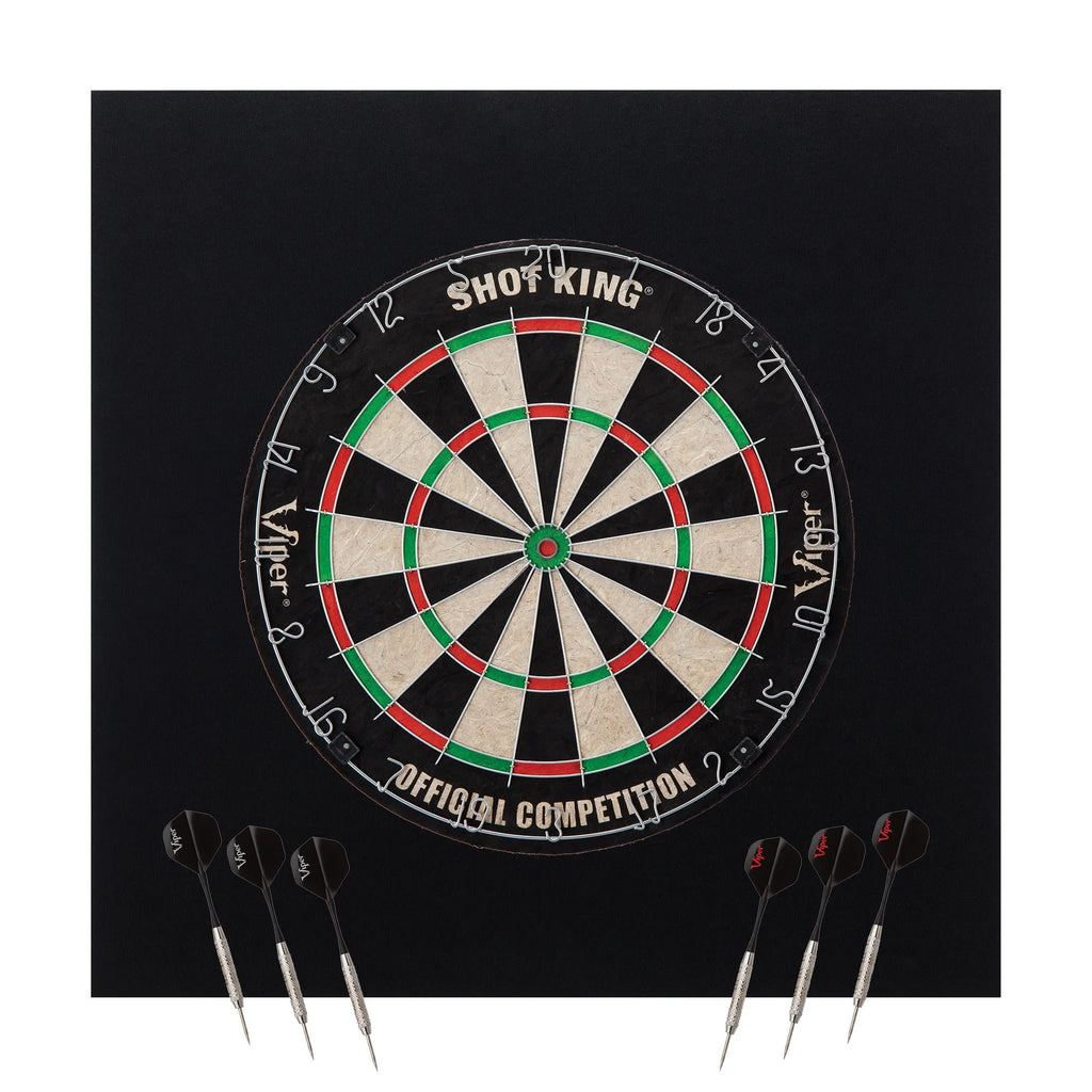 Steel Tip Dart Backboard and Sisal Dartboard D3775