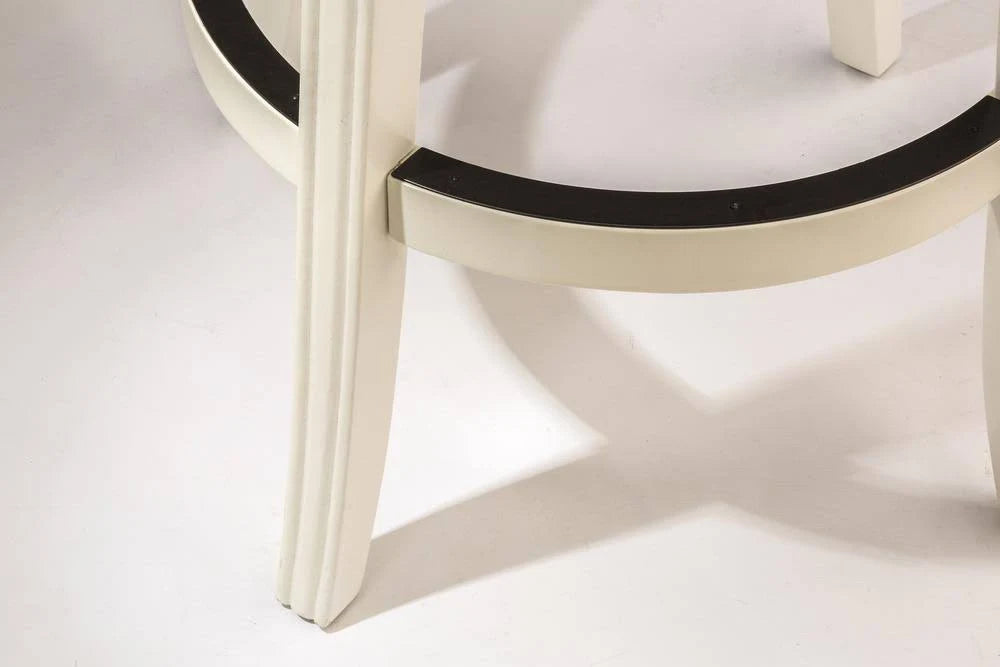 Cherry Backless Swivel Counter Stool R2403