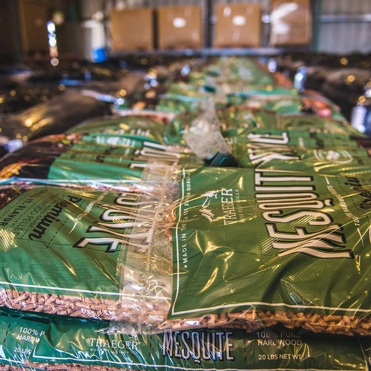 Mesquite All-Natural Hardwood Pellets 20 lb Bag F216897