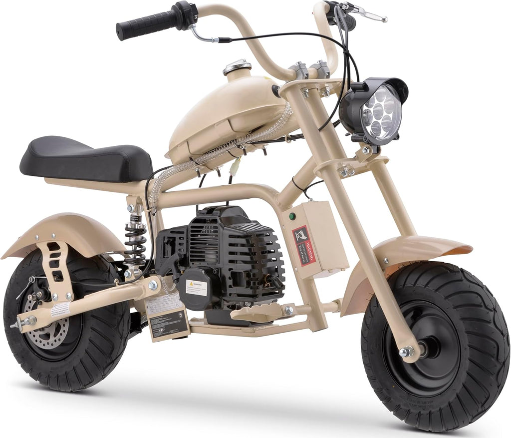 50cc Kids Gas Dirt Bike with Headlights and Rear Disc Brake G76188