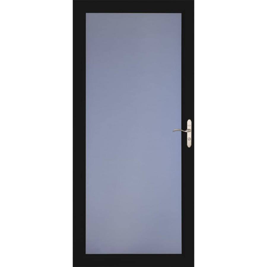 Black Full-view Aluminum Storm Door 36-in x 81-in Q75447