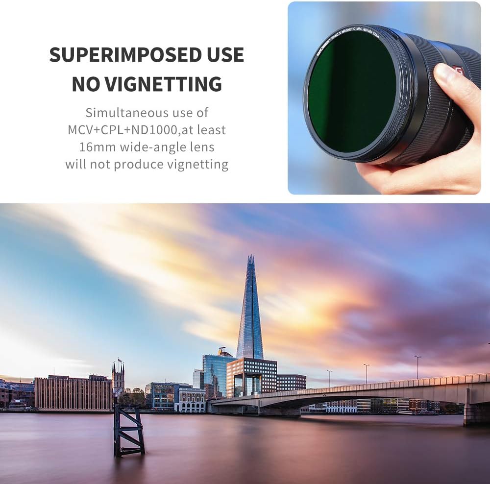 62mm Magnetic Lens Filter Kit with 4 in 1 Filter Pouch Z884037