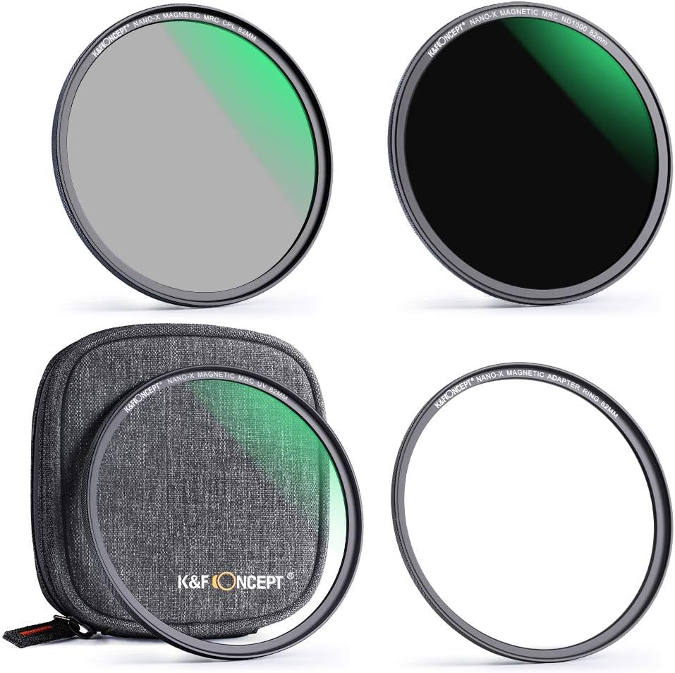 62mm Magnetic Lens Filter Kit with 4 in 1 Filter Pouch Z884037