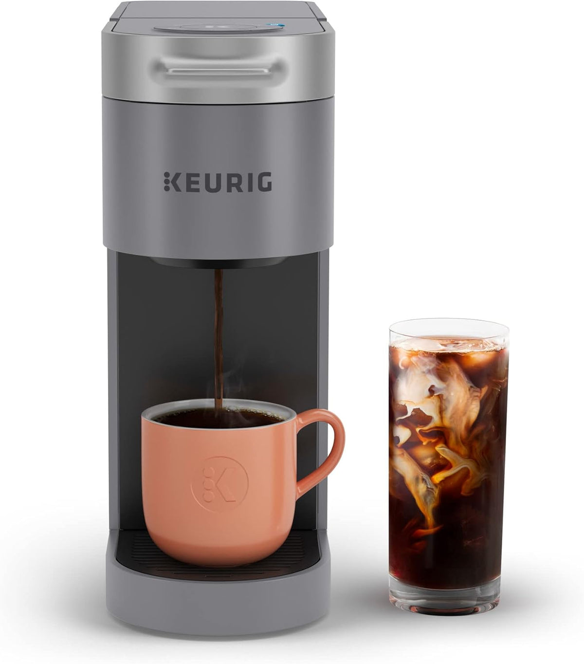 Gray Single Serve Coffee Maker X456