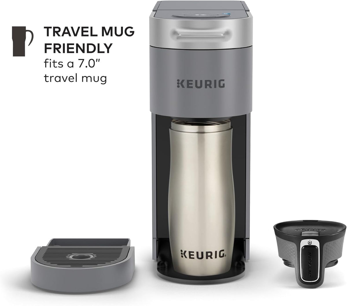 Gray Single Serve Coffee Maker X456