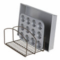 Bronze Metal Pot and Pan Organizer Rack D779915