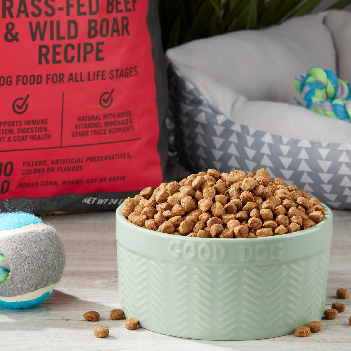 Grain-Free Dry Dog Food, 24 lbs V2132