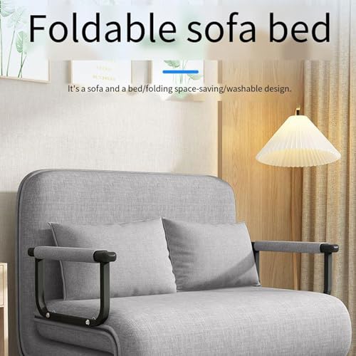Twin Size Memory Foam Convertible Sofa Bed with Washable Cover V627164
