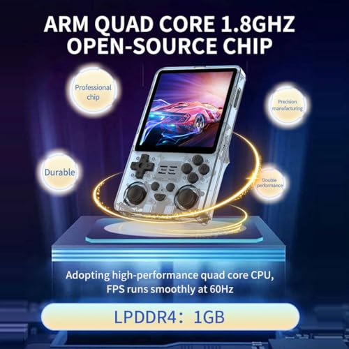 4-Inch IPS Open Source Linux Retro Handheld Game Console S799