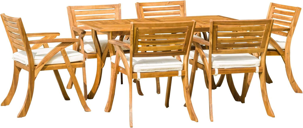Acacia 7 Pcs Dining Set Y2579