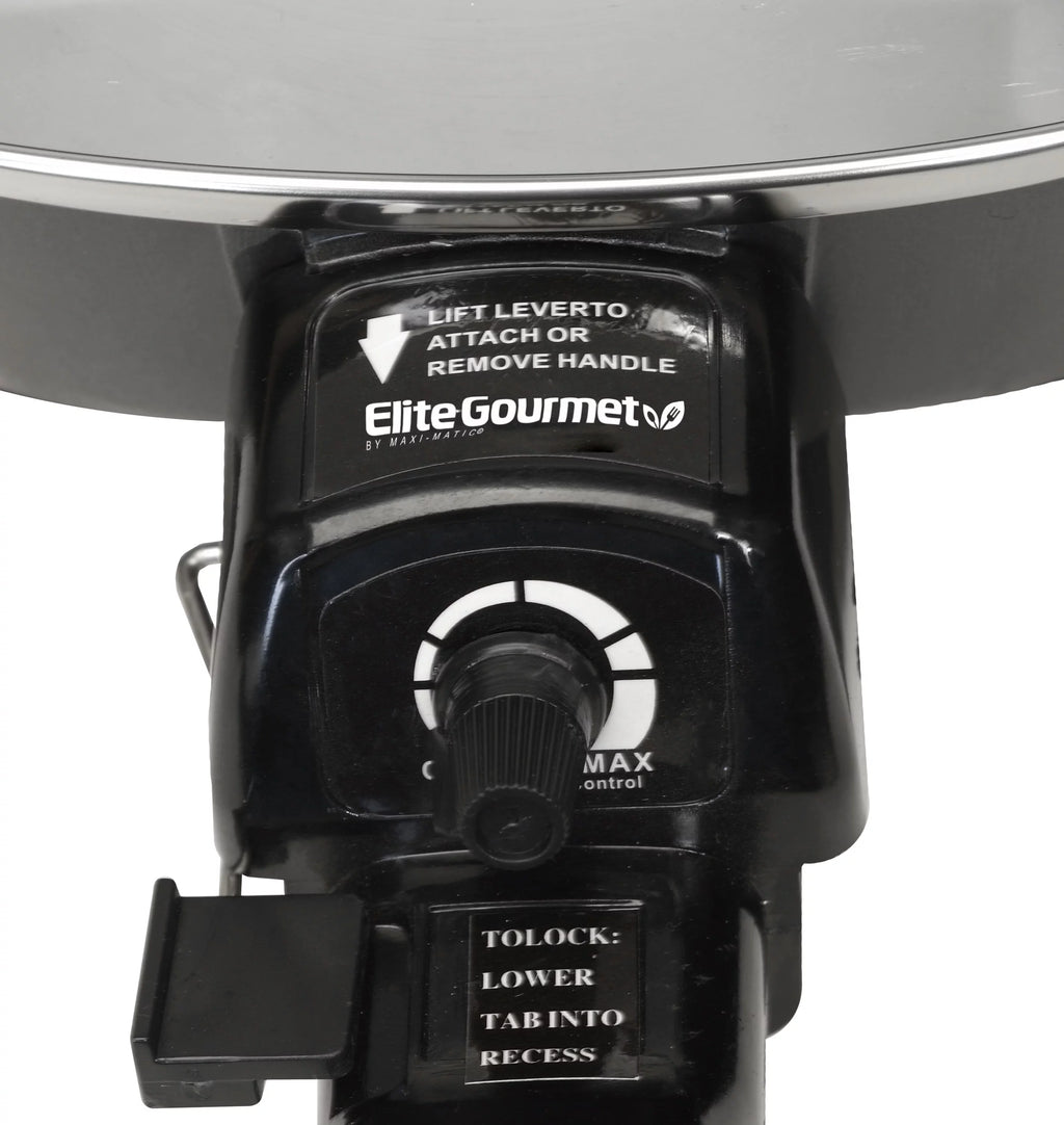 7" Electric Skillet with Glass Lid H634