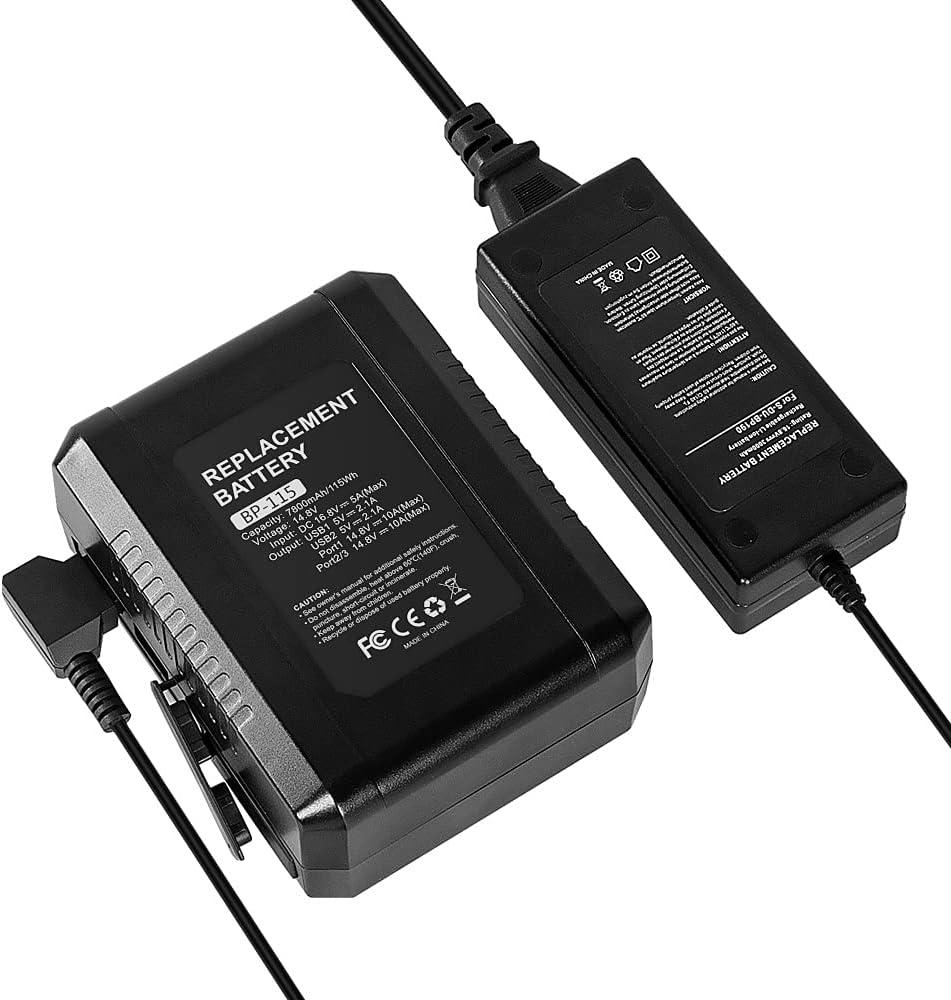 115Wh 7800mAh V Mount Battery with Dual D-Tap & USB Port S1194