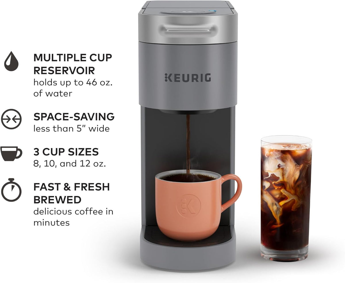 Gray Single Serve Coffee Maker X456