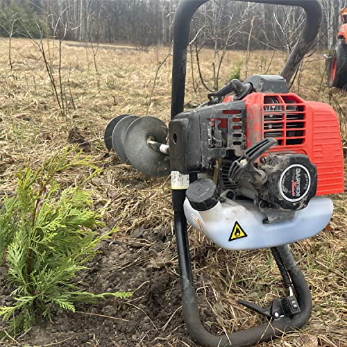 43cc 2cycle Powerhead with 8 Inch Auger Drill Bit Post Hole Digger Y615416