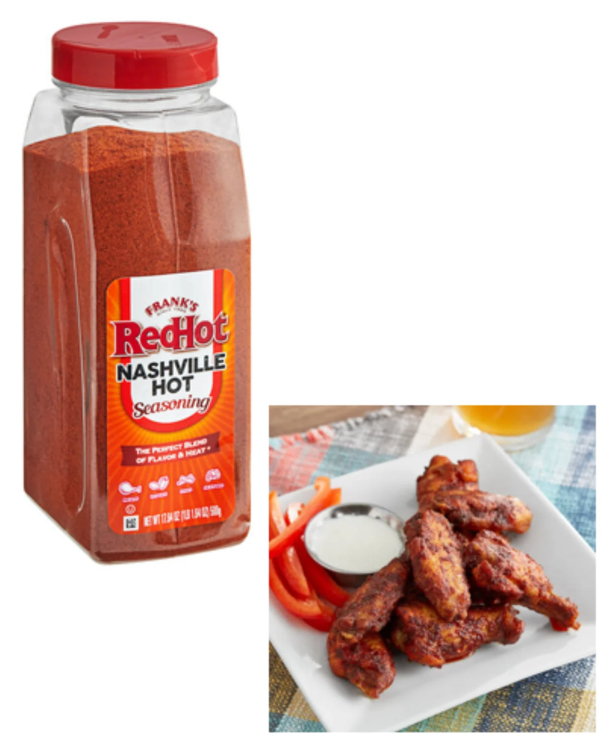 17.64 oz Nashville Hot Seasoning K57007