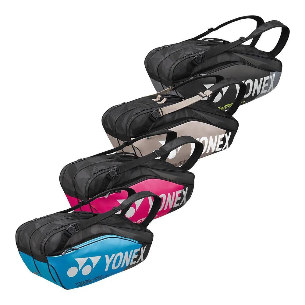 Black 6 Pack Tennis Bag F6503