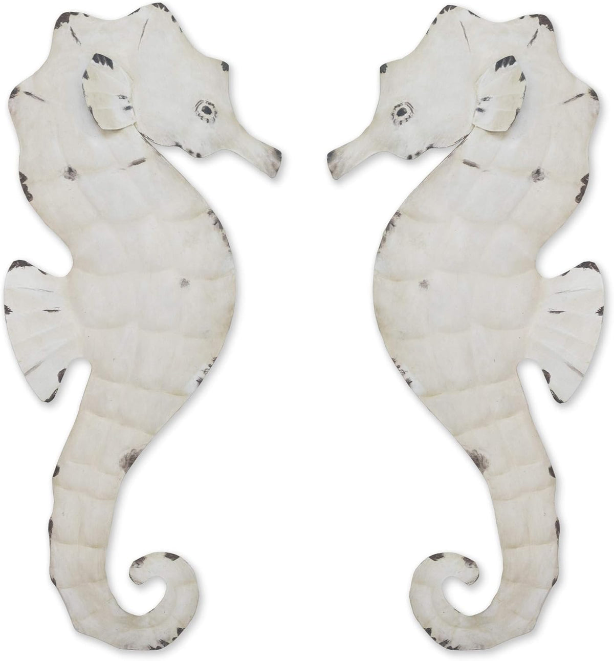 Seahorses Metal Beach Wall Decor G9030