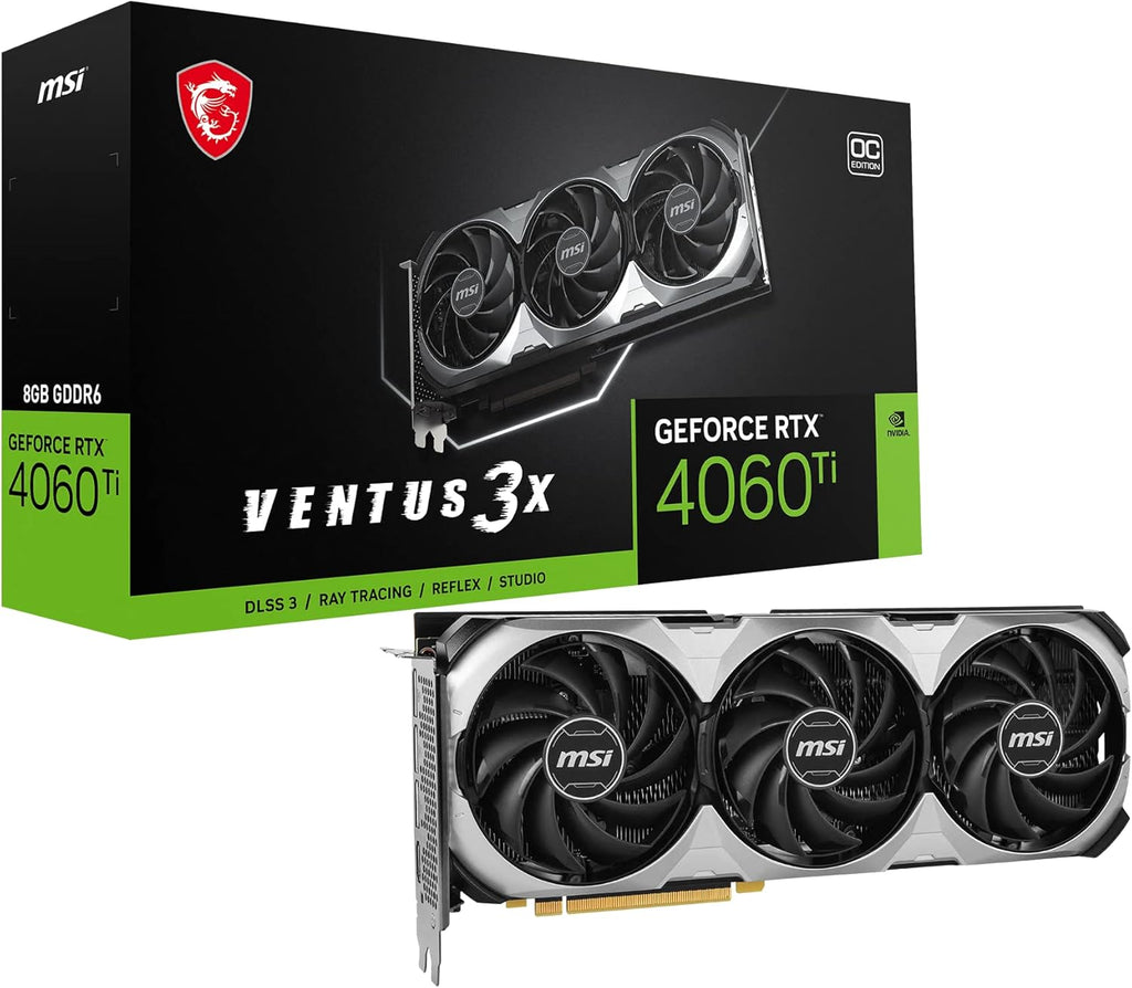 RTX 4060 Ti 8GB GDRR6 128-Bit HDMI/DP Graphics Card J8792
