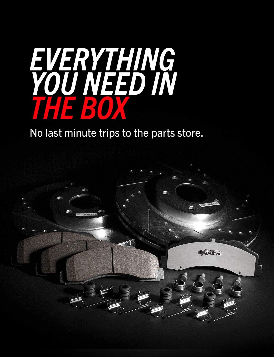 Rear Z36 Truck & Tow Carbon Fiber Ceramic Brake Kit E7575