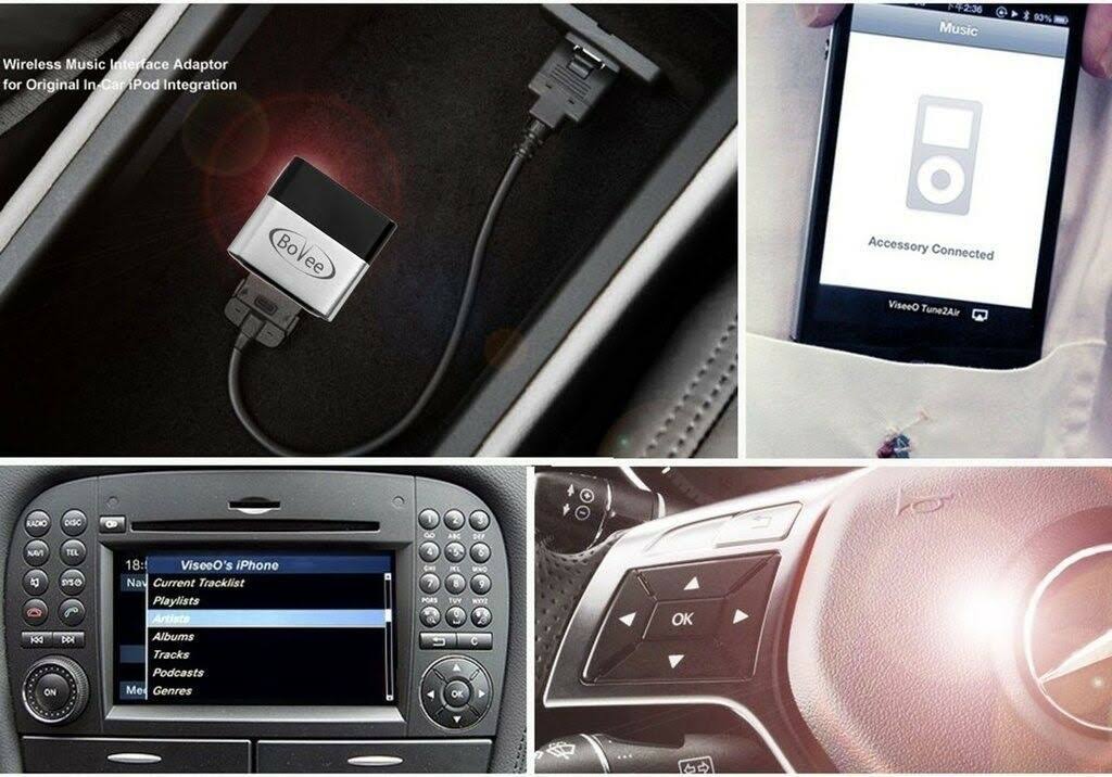 Wireless Bluetooth Audio Interface Car Kit X3743